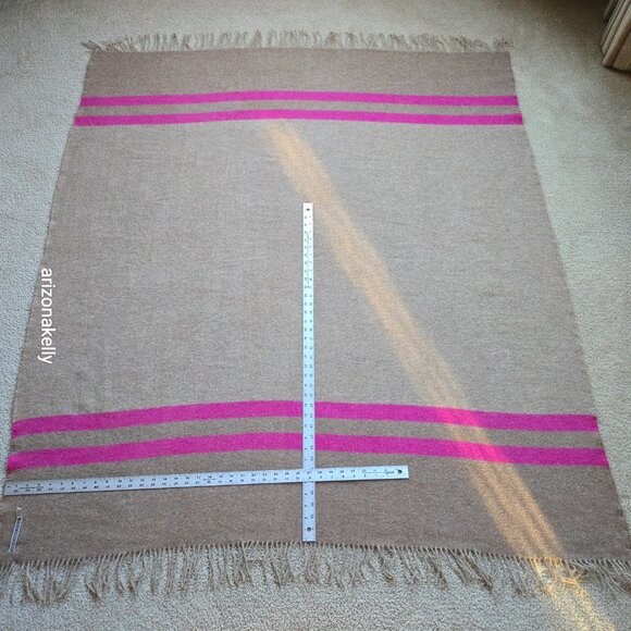 NEW alicia adams alpaca Big Sur Wrap Throw Blanket RETAIL $495 - Picture 10 of 16